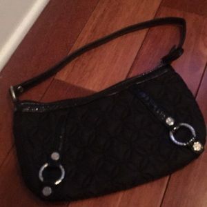 Vera Bradley Black Quilted Handbag